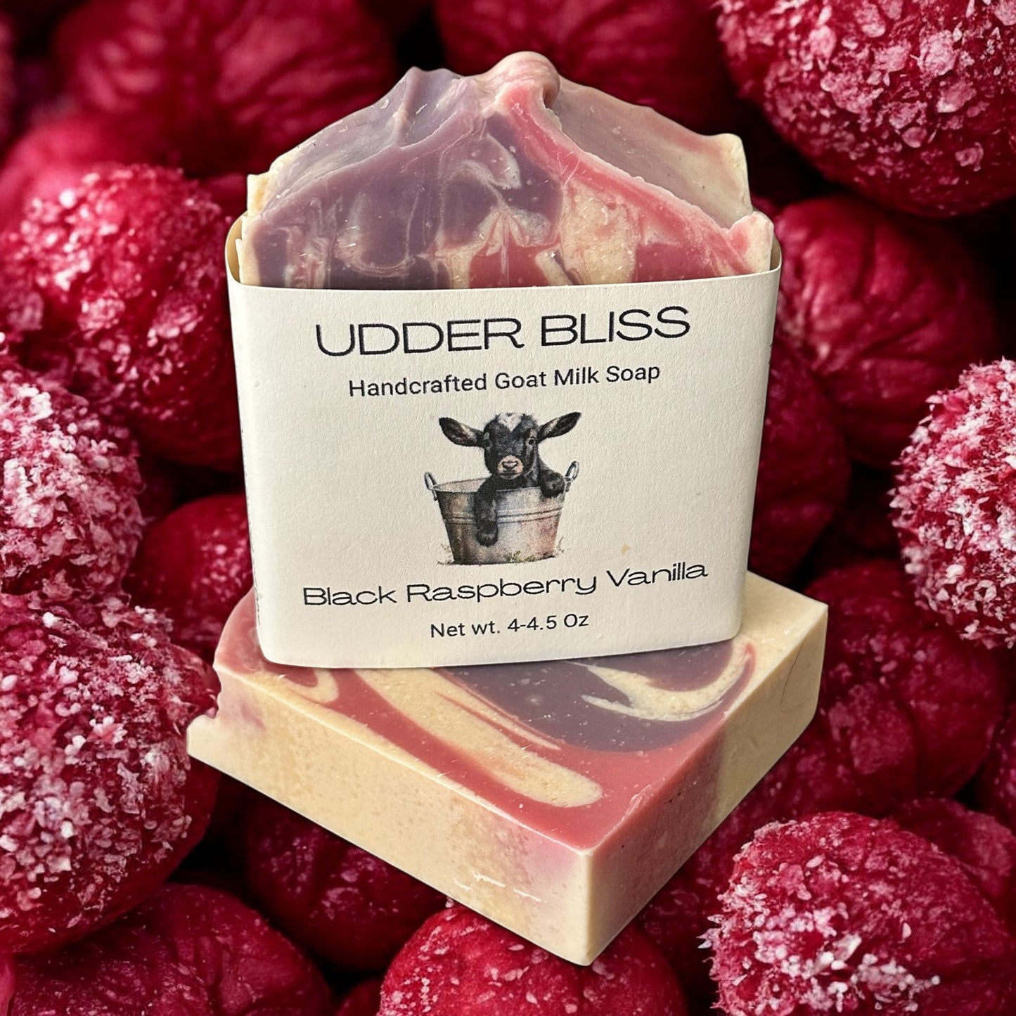 Black Raspberry Vanilla Goat Milk Soap