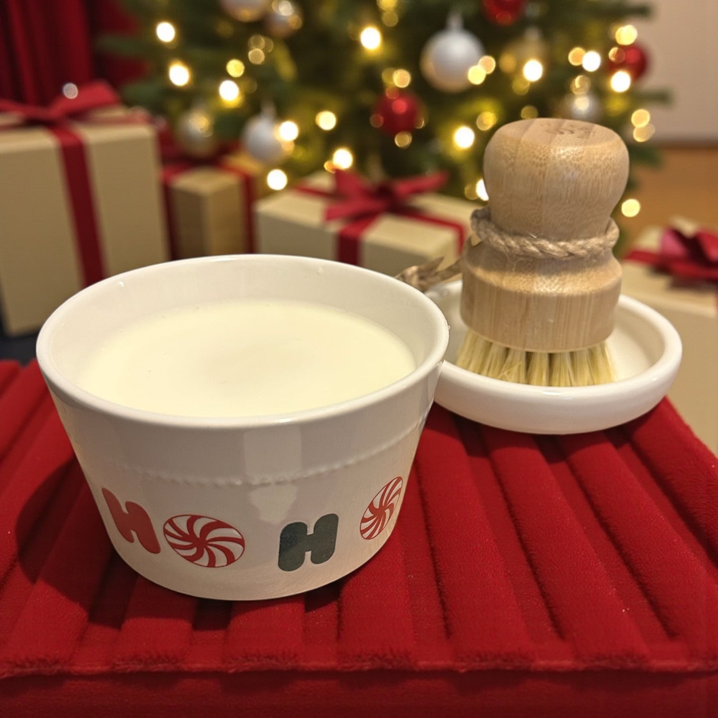 All-Natural Holiday Dish Soap Set (White)