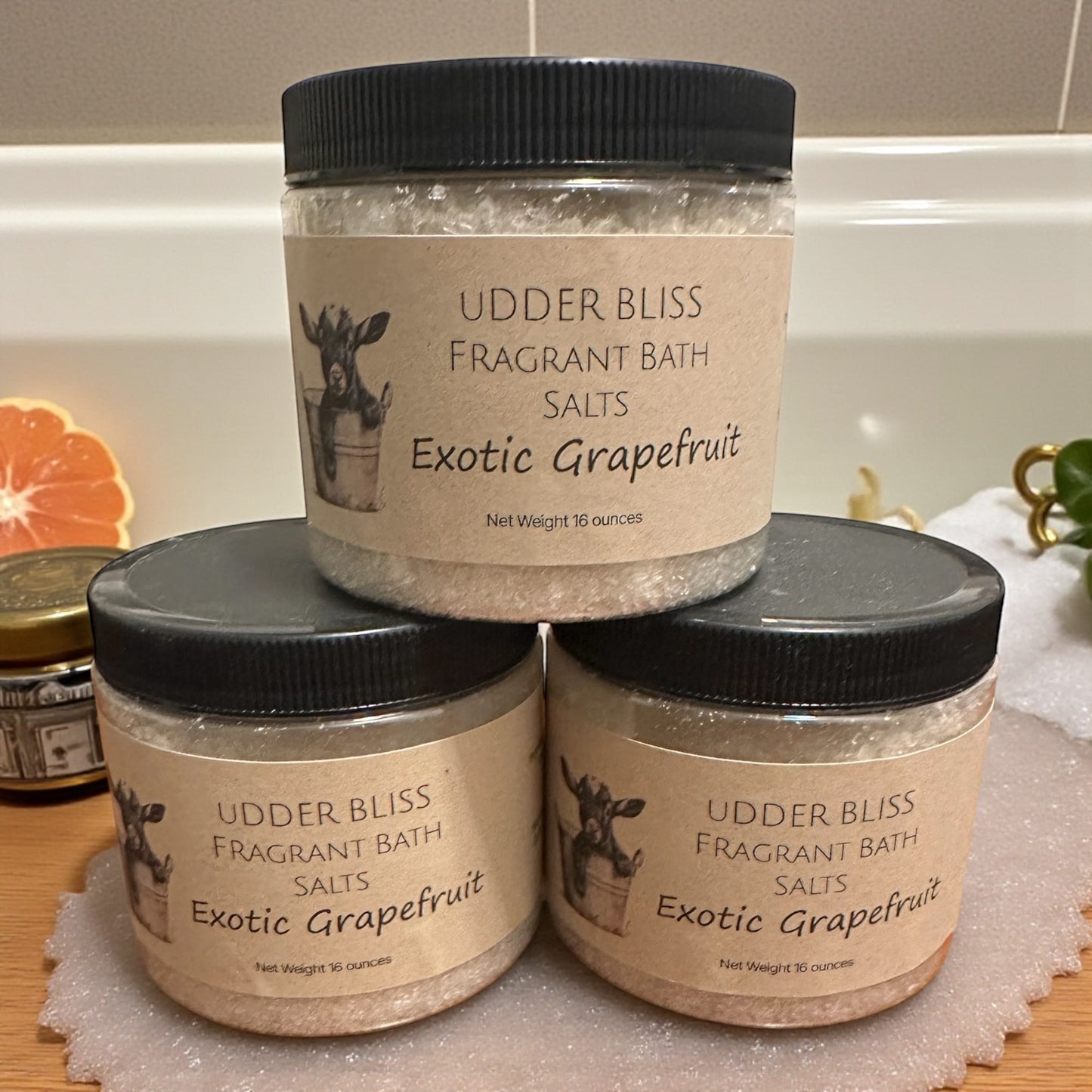 Exotic Grapefruit Bath Salts