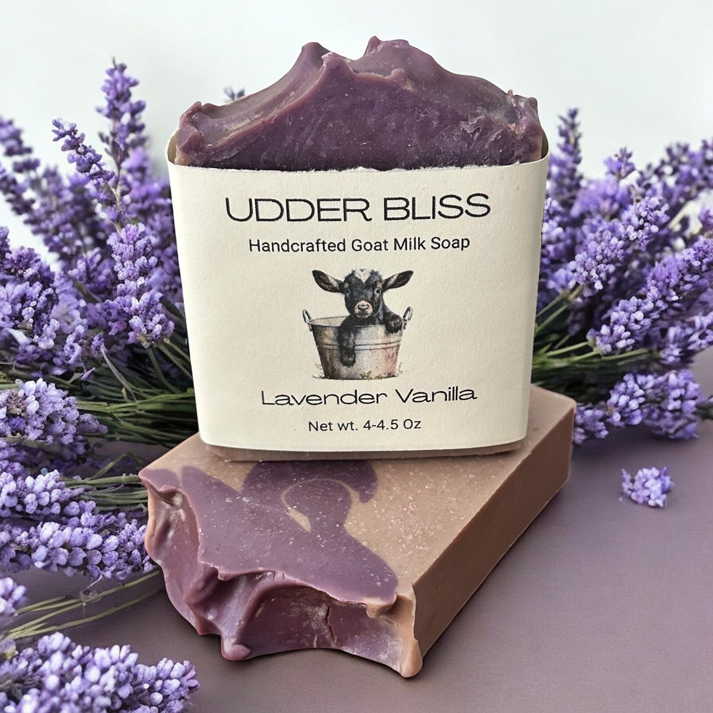 Lavender Vanilla Goat Milk Soap