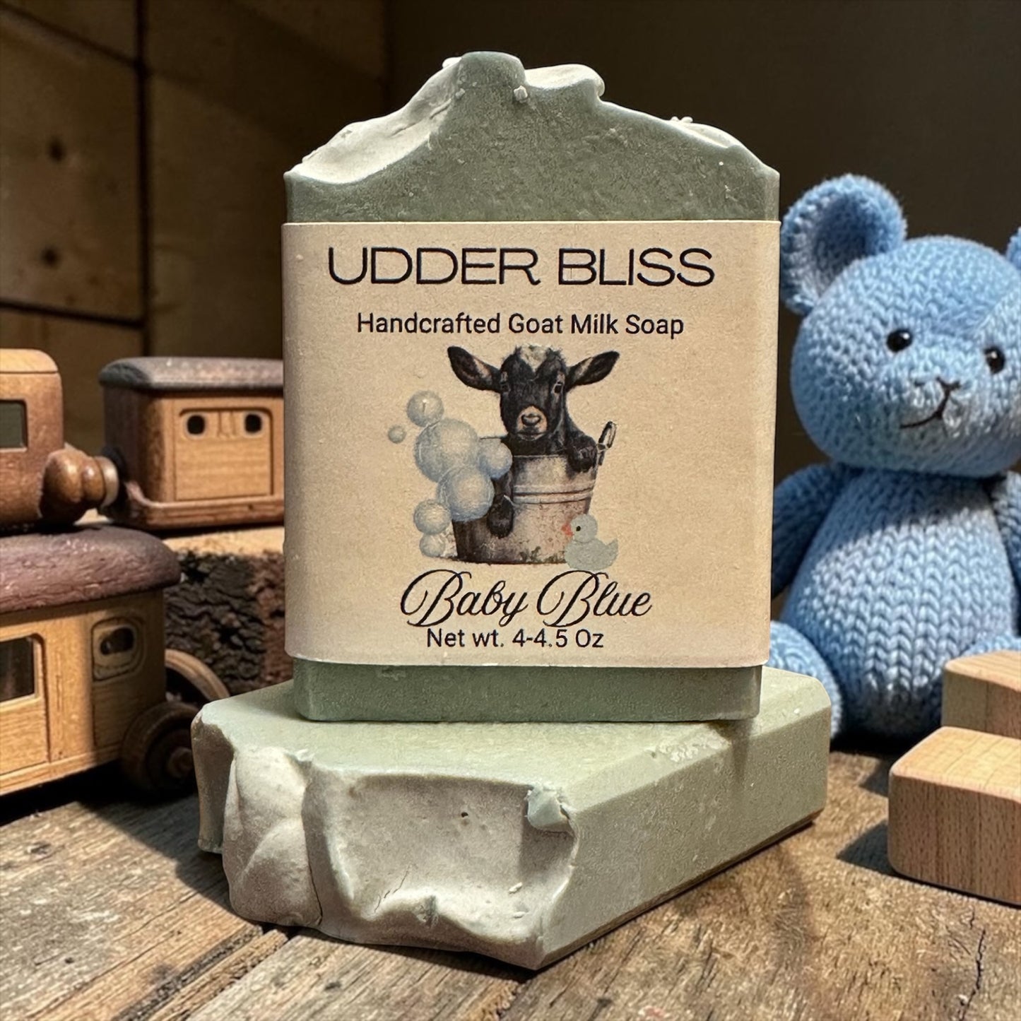Baby Blue Goat Milk Soap