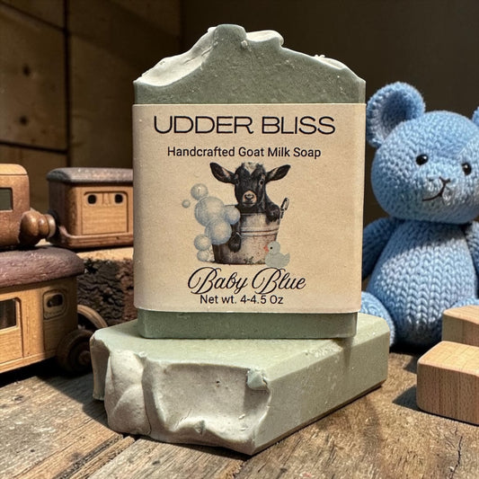 Baby Blue Goat Milk Soap