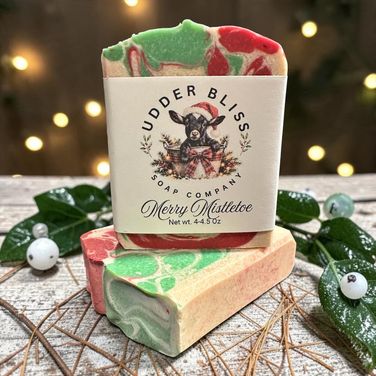 Merry Mistletoe Goat Milk Soap