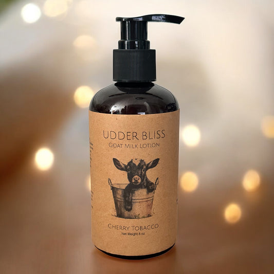 Cherry Tobacco Goat Milk Lotion