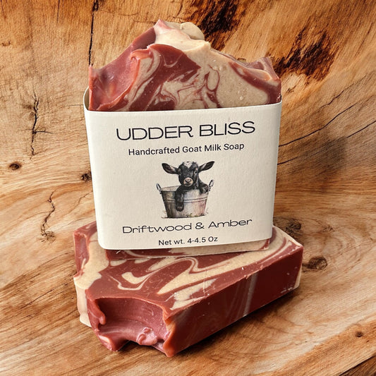 Driftwood & Amber Goat Milk Soap