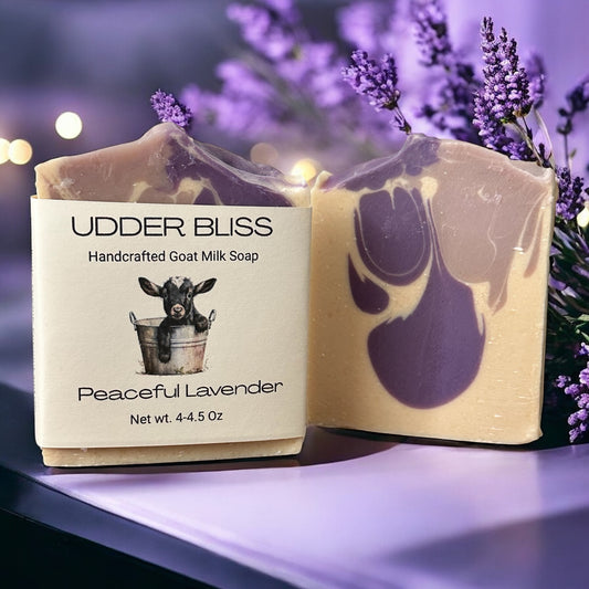 Peaceful Lavender Goat Milk Soap