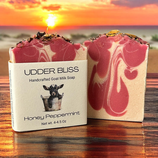 Honey Peppermint Goat Milk Soap