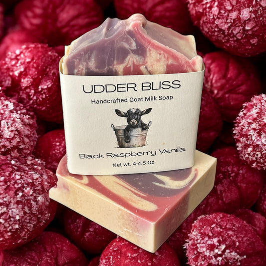 Black Raspberry Vanilla Goat Milk Soap