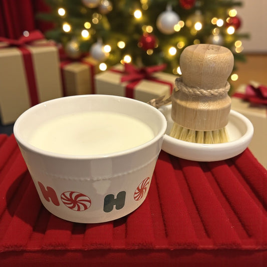 All-Natural Holiday Dish Soap Set (White)