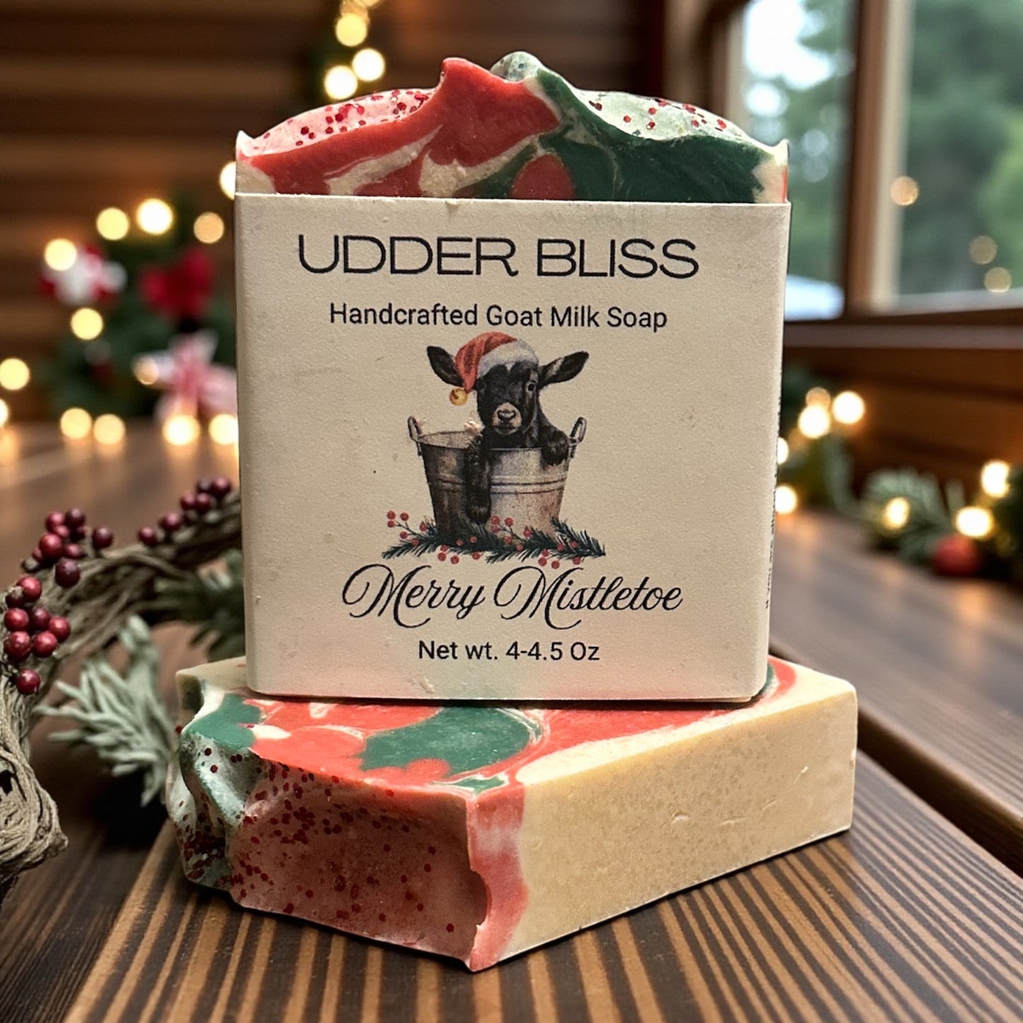 Merry Mistletoe Goat Milk Soap