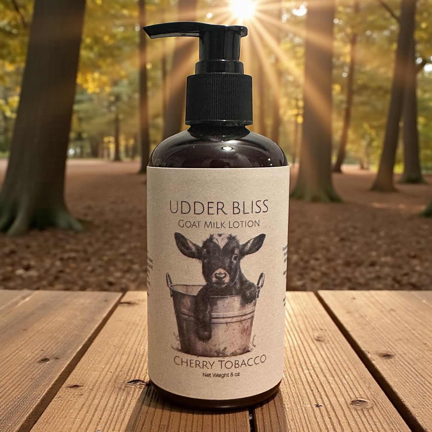 Cherry Tobacco Goat Milk Lotion