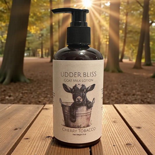 Cherry Tobacco Goat Milk Lotion