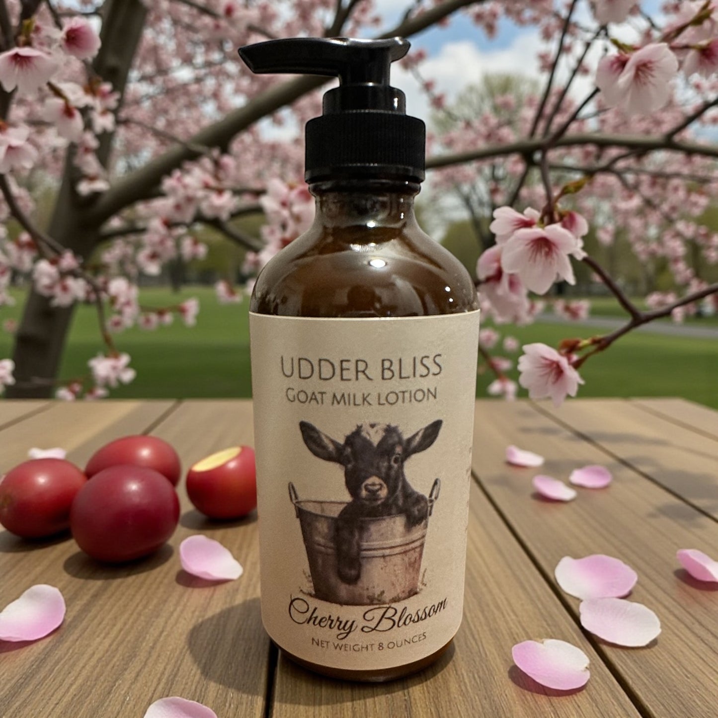 Cherry Blossom Goat Milk Lotion